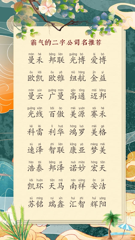 眼镜公司起名