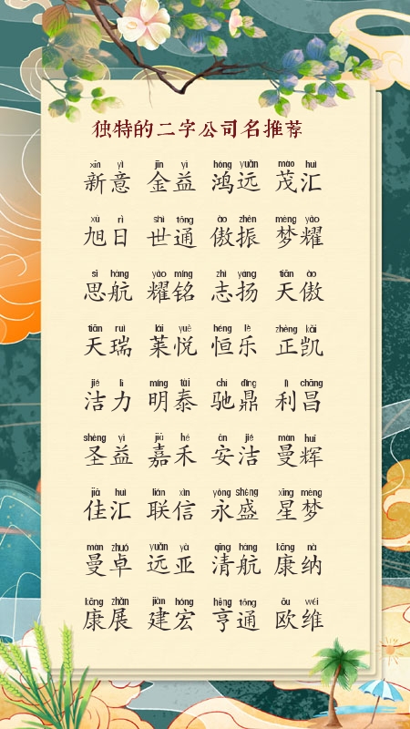 市政公司名字大全