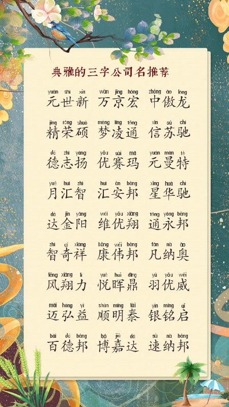 美易公司取名