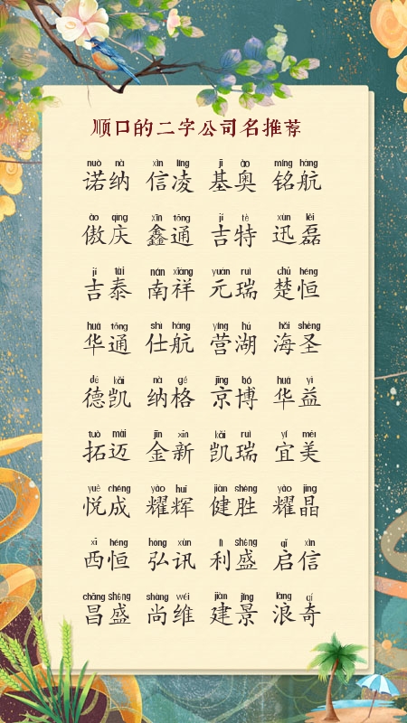 商业管理有限公司取名