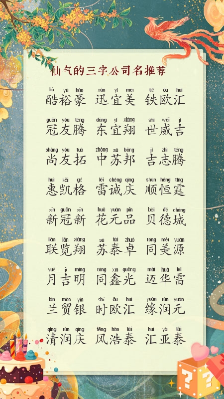以百开头起五金公司的名字